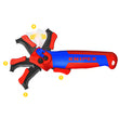 Abmantelungsmesser mit Gleitschuh
