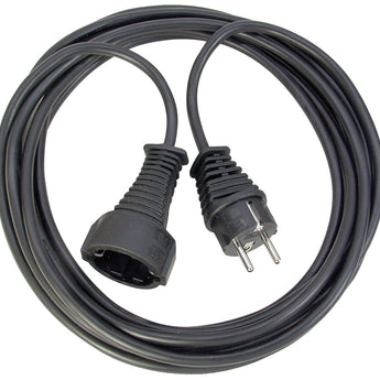 Verlängerungskabel mit Schutzkontakt-Stecker und -Kupplung für den Innenbereich (10m Kabel, mit erhöhtem Berührungsschutz)
