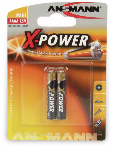Ansmann AAAA X- Power 2er Blister