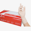 Nitras Ideal Care, Latex-Einmalhandschuhe, Naturfarbe, Box a 100 Stk.