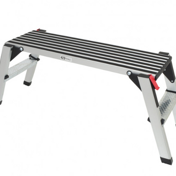 Aluminium-Sicherheits-Laufbühne, L1270xB446xH495mm