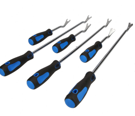 Lösewerkzeug-Satz für Verkleidungsclips, 6-tlg