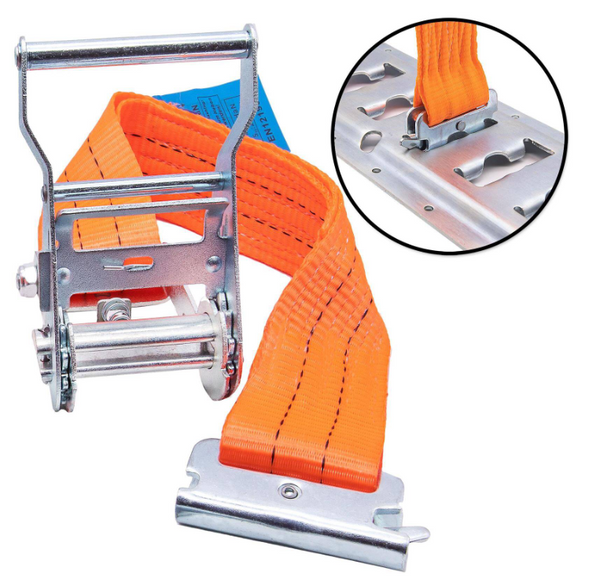 Spanngurt für Anker-Kombischiene 2000kg 5m