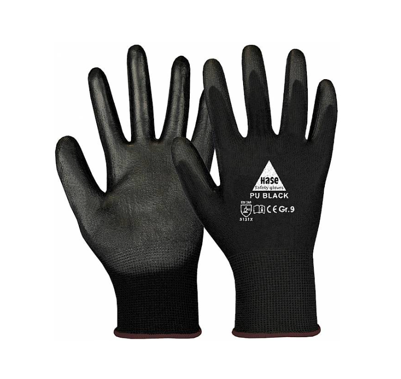 montage handschuh Montagehandschuh PU BLACK – Normstark