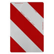 Warntafel starr / 282 x 423 mm retroreflektierend RA 2 / B, weiß-rot