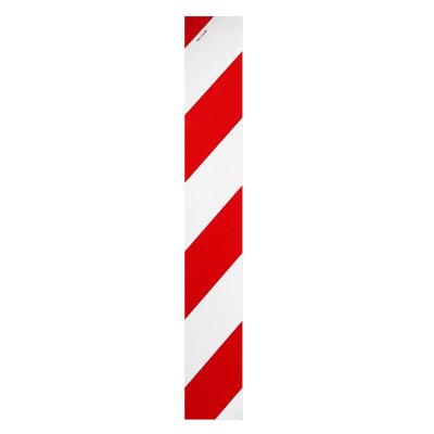 Warntafel / 141 x 846 mm retroreflektierend RA 2 / B, weiß-rot