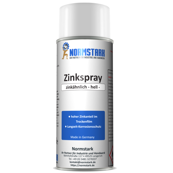 Normstark Zinkspray, Farbton zinkähnlich-hell, 400 Ml