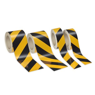 Industriewarnmarkierung gemäß DIN 4844