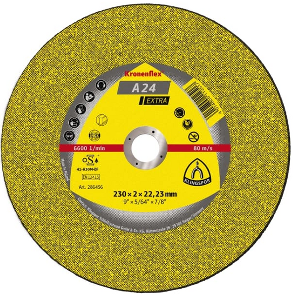 A 24 Extra Kronenflex Trennscheiben 115 x 2,5 x 22,23 gekröpft