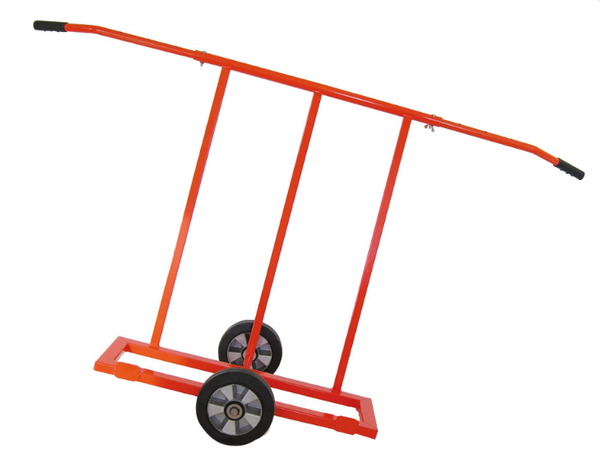 Gipskartonplatten Wagen mit 2 Rädern Groß