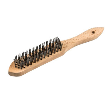 BH 600 Handbürste mit Holzkörper für Stahl, Edelstahl, und NE-Metalle