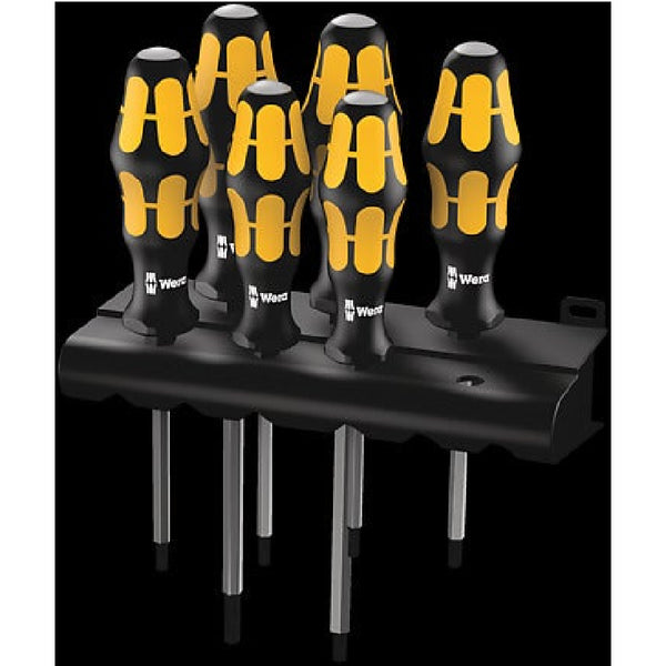 TORX® Schraubendrehersatz Kraftform Wera: Der Schraubmeißel + Rack