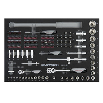 Werkstattwagen bestückt, Kraftwerk Tools, 339 Tlg.