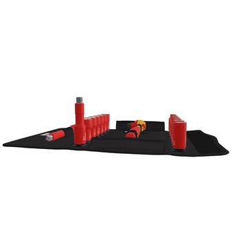 SB VDE 1 Zyklop Knarrensatz, isoliert, Umschalthebel, 3/8