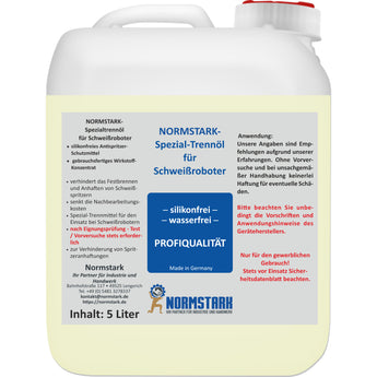 Normstark Spezial-Trennöl für Schweißroboter 5 L