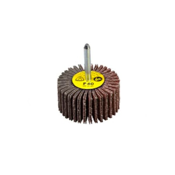 Fächerwalze KM 613, Schleifmopstifte, 40 x 10 x 6 mm, Korn 80