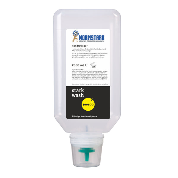 Normstark "Stark Wash" Handreiniger 2 Liter-Softflasche/10 Liter Eimer