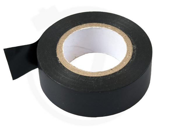 PVC Isolierband, schwarz 0,15 x 19mm x 10m