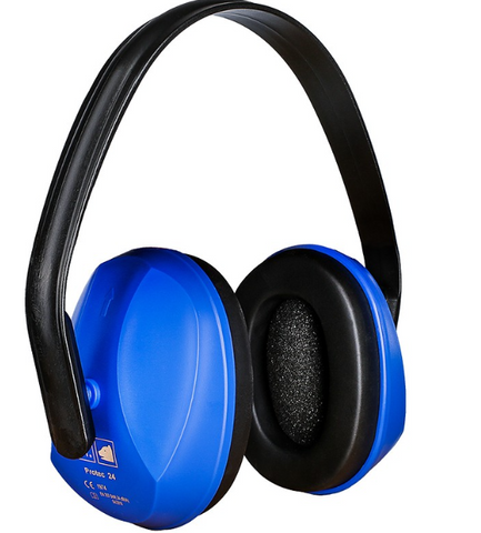 Protec 24 Gehörschutzkapsel blau, SNR-24 dB (A) dunkelblau