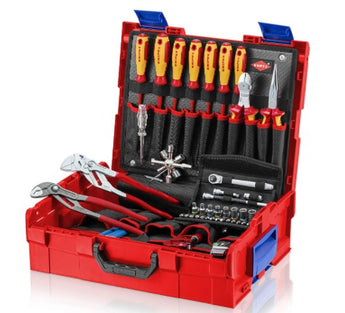 Knipex Sanitärkoffer 52 - teilig