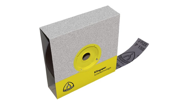 Schleifpapier-Rolle , für Metalle und Holz, 50 mm Breit,  Korn 80