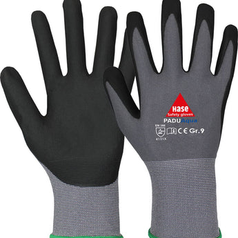 Montagehandschuh aus Nylonfeinstrick Padua Aqua