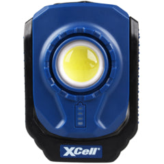 XCell Work Pocket 6W LED-Akku-Leuchte 360° schwenkbar mit Clip, beweglichem Haken Magnet, USB-C Ladebuchse