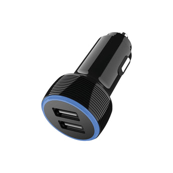 2GO KFZ-Ladegerät Dual-USB 12V/24V weiß Output max. 2400mA