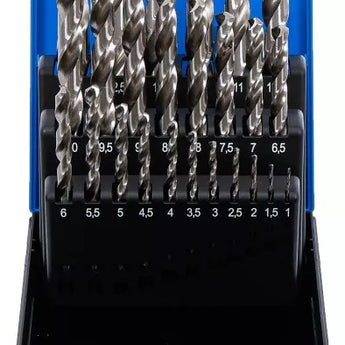HSS-Spiralbohrer-Satz | 1 - 13 mm | 25-tlg. HS CODE:820750
