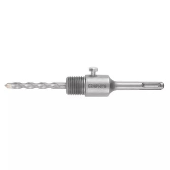 Adapter für Lochsägen SDS Plus sowie Führungsbohrer M22 110 mm 55H331 GRAPHITE