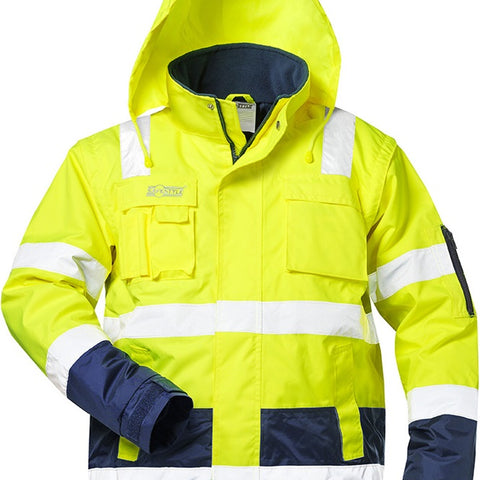 Safestyle Axel 23544 Warnschutzjacke leuchtgelb-marine