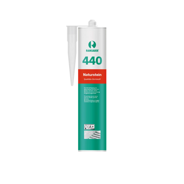 Hochwertige Verfugung für Natursteinflächen – mit dem 440 Naturstein-Dichtstoff
