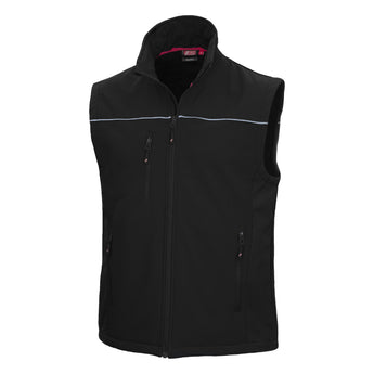 NITRAS MOTION TEX LIGHT,Softshellweste,schwarz