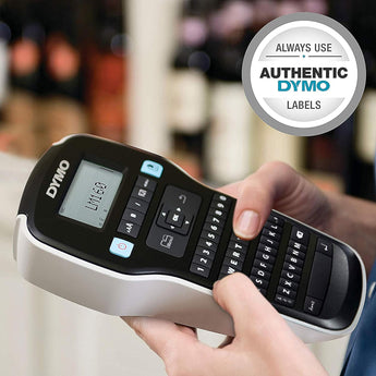DYMO LabelManager 160 Tragbares Beschriftungsgerät | Etikettiergerät mit QWERTZ Tastatur | Einfache Textbearbeitung