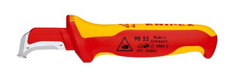 KNIPEX Abmantelungsmesser mit Gleitschuh