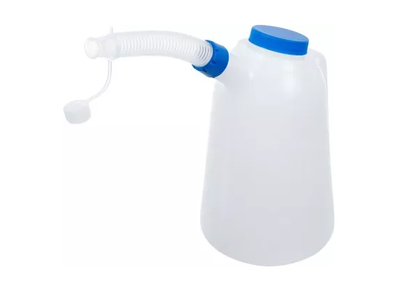 Füllkanne mit flexiblem Ausgussstutzen und Deckel | 3 l