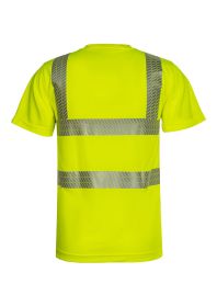 Korntex Hi-Vis T-Shirt ,,Alhambra''- Broken Reflex- Signal-Gelb - XXL-