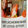 Oberflächenreiniger mit Lotus-Glanz Effekt