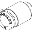 Endstopfen transparent permanent für speedpipe mit Außen-Ø 10mm / Glasfaser