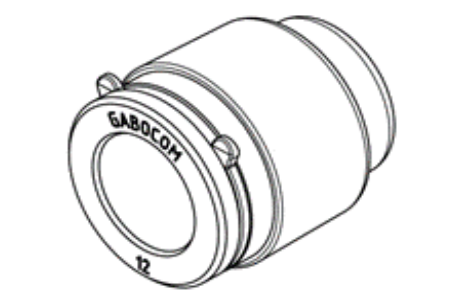 Endstopfen transparent permanent für speedpipe mit Außen-Ø 12mm / Glasfaser