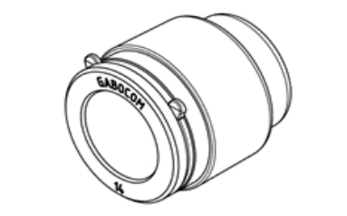 Endstopfen transparent permanent für speedpipe mit Außen-Ø 14mm / Glasfaser