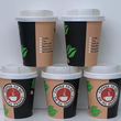Ol-Gastro-Bedarf 500 Coffee to GO Becher + Deckel 300 ml Pappbecher Coffeebecher