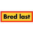 LKW-Schild „Bred last“ (Überbreite) / Skandinavien