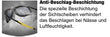 Sportliche, leichte und komfortable Sonnenbrille mit Anti-Beschlag-Beschichtung