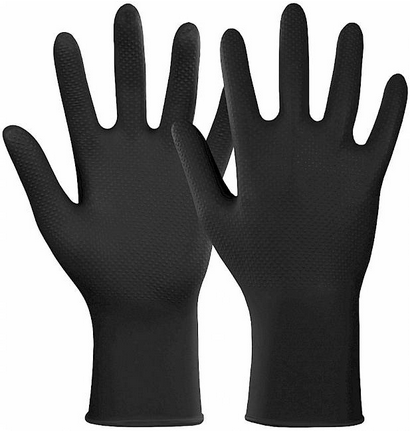 Nitril XTRA Grip Black HS-Code: 4015190000