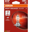 H7 12V 55W PX26d NIGHT BREAKER® SILVER +100% 1 St. OSRAM HS CODE:853921