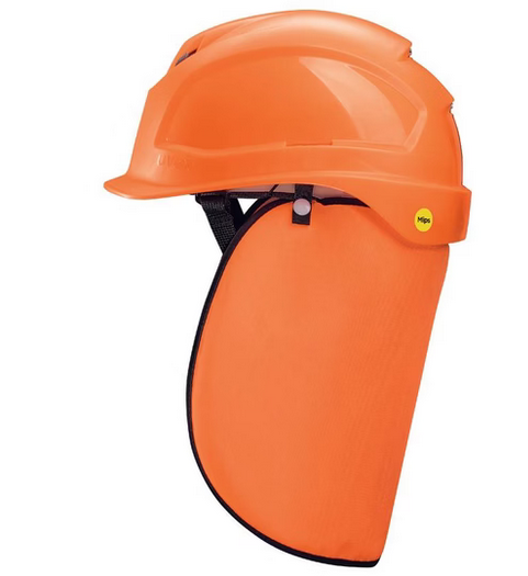 uvex pheos S-KR Mips® hi-viz orange HS CODE:6506.10