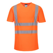 S179 - Hi-Vis Cotton Comfort T-Shirt mit Mesheinsatz kurzarm