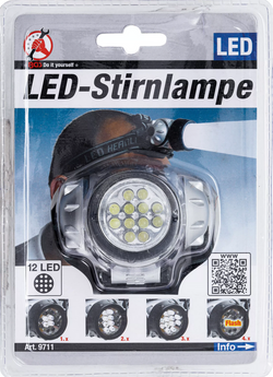 BGS LED-Stirnlampe | 12 LED