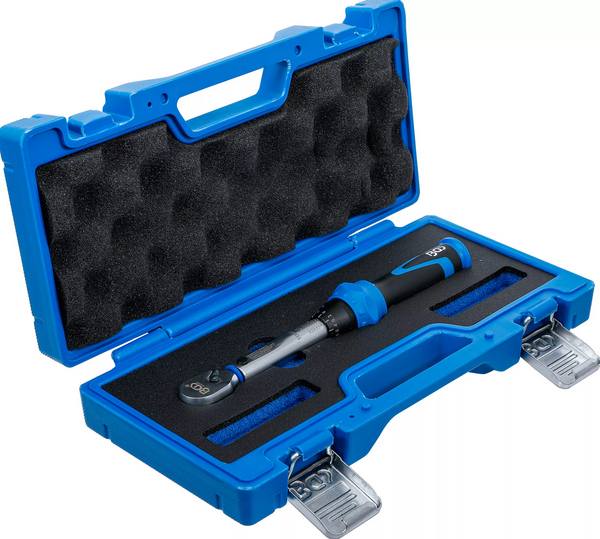 BGS Drehmomentschlüssel | Abtrieb Außenvierkant 6,3 mm (1/4") | 6 - 30 Nm